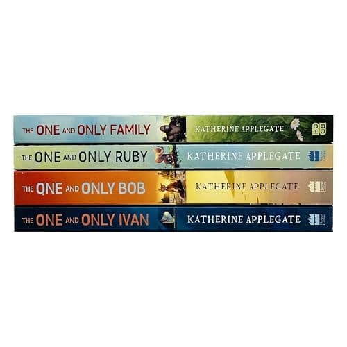 The One and Only Series 4 Books Collection Set By Katherine Applegate(One and Only Ivan, The One and Only Bob, The One and Only Ruby & The One and Only Family) thumbnail 2