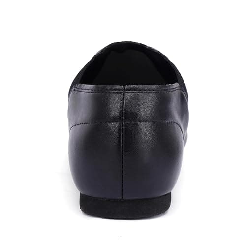 Linodes Unisex 006 PU Leather Upper Slip-on Jazz Shoe for Women and Men's Dance Shoes | Slip-on, PU Leather Upper thumbnail 4