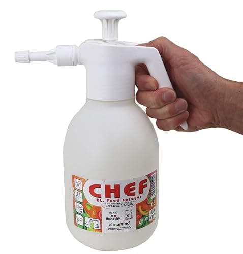 Di Martino BBQ Spray Bottle; Food Grade BPA Free Plastic; Hand Pressure Pump Sprayer for Barbecue Grills, Smokers thumbnail 5