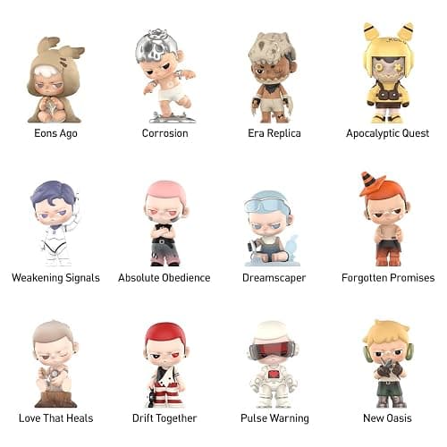 POP MART KUBO City of Sunset Series Figures 1Box Articulated Character Premium Design Gifts for Women Fan-Favorite Collectible Toy Art Toy Action Figure thumbnail 7