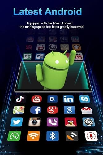 10 inch Tablet Android 15 Tablet PC, 10.1" Android Tablets DDR4 8GB RAM(5GB Expand) 32GB ROM 2MP+8MP Dual Camera 5G WiFi-6 BT Support 1TB Expand 10 in IPS 6000mAh Battery Powerful Performance Tablets thumbnail 3