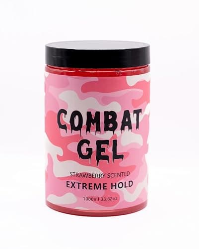 Combat Gel extreme hold hair gel (1000 ML, Strawberry) thumbnail 2