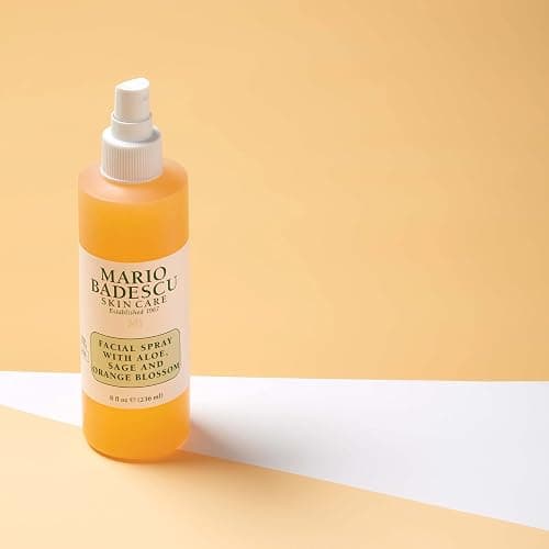 Mario Badescu Facial Spray with Aloe, Sage and Orange Blossom for All Skin Types | Face Mist that Hydrates & Uplifts thumbnail 6