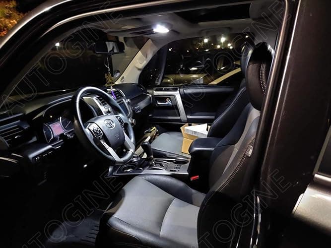 AUTOGINE 16 Piece White Interior LED Lights Kit for Toyota 4Runner 2010 2011 2012 2013 2014 2015 2016 2017 2018 2019 2020 2021 2022 Super Bright 6000K Interior LED Light Bulbs Package + Install Tool thumbnail 4