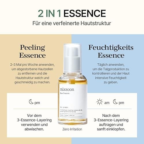 mixsoon Bean Essence-Exfoliating, Hydrating, Fermented Bean Extract, Hyaluronic Acid, Gentle Formula for Smooth Skin 50ml / 1.69 fl.oz. Korean Glass Skin Care thumbnail 4