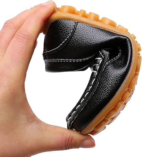 Gansenzon Boys Girls Loafers Dress Shoes Oxford Moccasins Flats Boat Slip-On School Daily Walking Shoes(Toddler/Little Kids/Big Kids) thumbnail 2