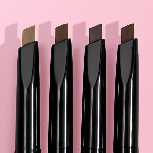 wet n wild Ultimate Eyebrow Retractable Definer Pencil, Medium Brown, Dual-Sided Brow Brush, Fine Tip, Shapes, Defines, Fills Brow Makeup thumbnail 7