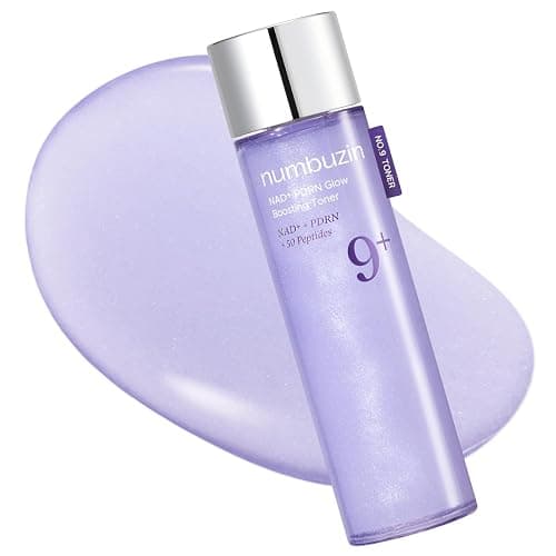 numbuzin No.9 NAD+ PDRN Glow Boosting Toner, Hydrating & Firming Toner for Wrinkles, Fine Lines & Dull Skin, Peptides & Salmon PDRN for Radiance, Korean Skincare 5.07 fl oz - Image 1