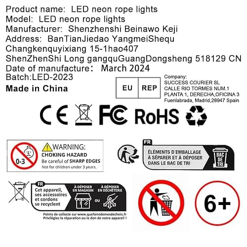 100ft Led Strip Lights,Long Smart Led Light Strips Music Sync 5050 RGB Color Changing Rope Lights,Bluetooth APP/IR Remote/Switch Box Control Led Lights for Bedroom,Home Decoration,Party,Festival - 100FT LED STRIP LIGHTS thumbnail 2