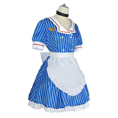 HYJXDLLS Kasane Costume Outfit Halloween Dress Aoron Dress Uniform Set thumbnail 2