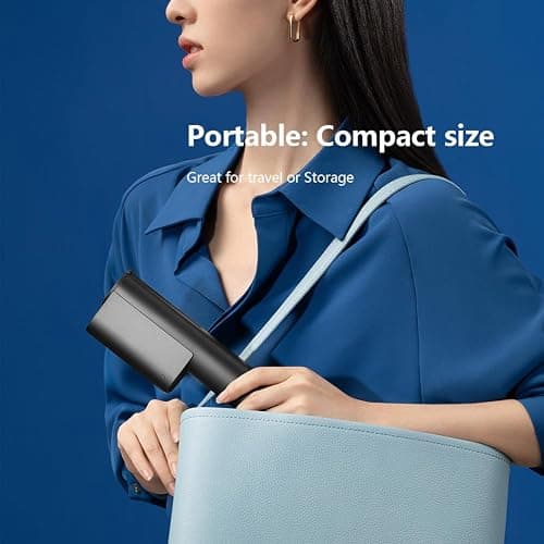 Nesugar G3 Steamer for Clothes Portable Travel Steamer, Fashion Handheld Garment Steamer, 0.75lbs Lightly, 15s Fast Heat-up, Light Mini Steam Iron for travel and home thumbnail 4
