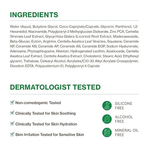 YUMU Cica Exosome Zinc Blemish Relief Cream, Face Moisturizer for Sensitive, Acne-Prone Skin, Lightweight, Breakouts, Barrier Repair, Hydration, Soothing, Oil-Free, Korean Skincare (80 ml/2.70 fl.oz.) thumbnail 8