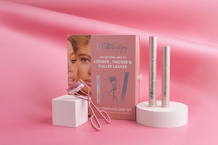 Lash Therapy Australia Complete Lash Set. Includes Eyelash Serum 3ml, Paired With Our Serum Infused Mascara 6ml & Eyelash Curler. Longer, Thicker & Fuller Lashes thumbnail 6