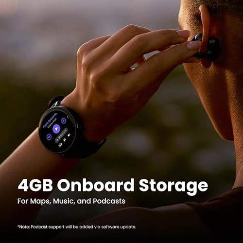 Amazfit Active Max Smart Watch 1.5" AMOLED Display, 25-Day Battery, Offline Maps, GPS, 4GB Storage, 170+ Sport Modes, 5 ATM Water Resistant, Heart Rate & Sleep Fitness Tracker for Android & iPhone thumbnail 4