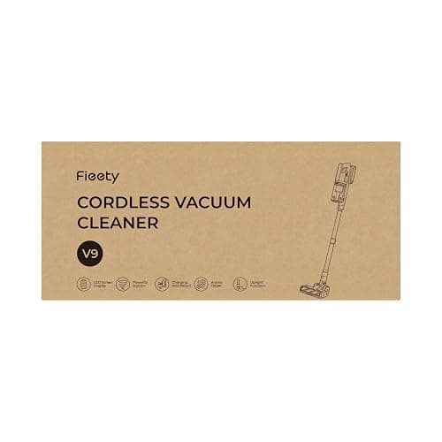 Cordless Vacuum Cleaner 50KPA/600W/65 Mins Cordless Stick Vacuum with Touch Screen, Anti-tangle&AUTO Mode,Wall Charging Powerful Handheld Vacuums for Home Carpet/Car/Pet Hair - Ideal for UK Homes thumbnail 10