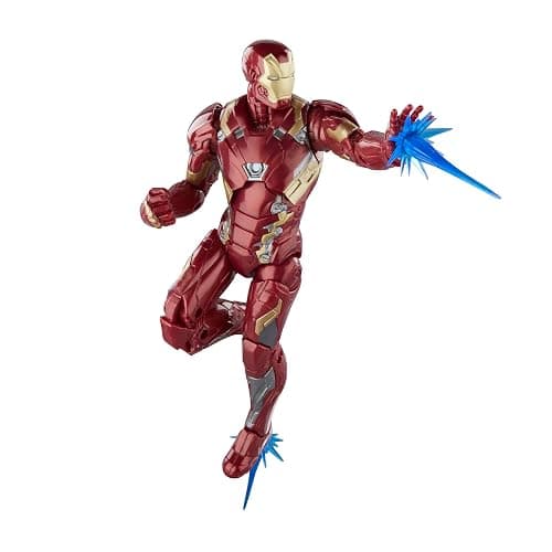 Hasbro Marvel Legends Series Iron Man Mark 46, Captain America: Civil War Collectible 6 Inch Action Figures, Marvel Legends Action Figures thumbnail 7