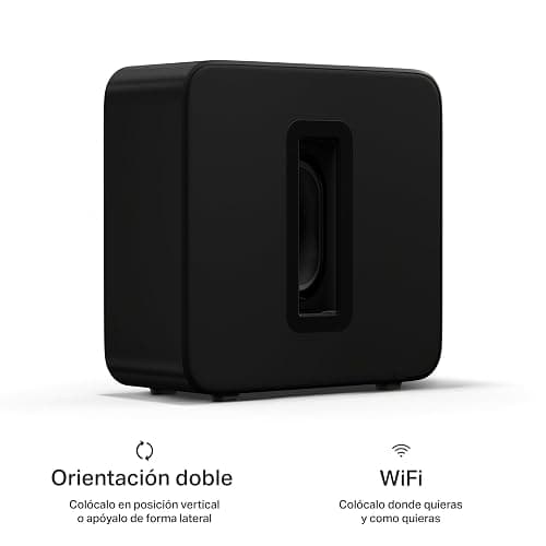 Sonos Sub 4 - Wireless Subwoofer - Black thumbnail 2