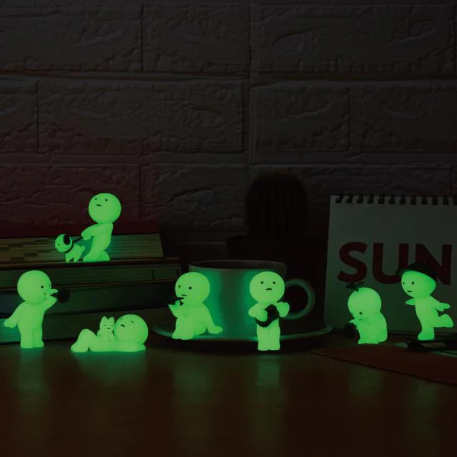 Smiski A Phosphorescent Sunday Cartoon thumbnail 2