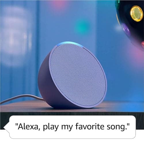 Echo Pop (Newest gen) | Full sound compact Wi-Fi and Bluetooth smart speaker with Alexa | Charcoal thumbnail 2