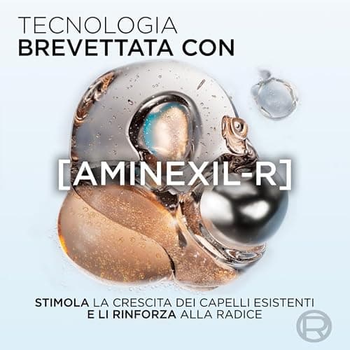L'Oréal Paris Elvive Siero Cute Anti-Caduta, Per Capelli Tendenti alla Rottura, Rinforza i Capelli Esistenti e Ne Stimola la Crescita, Con Complesso Fortificante Aminexil-R, Growth Booster, 102 ml thumbnail 4