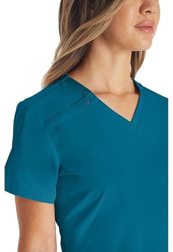 Dickies Women's Scrub Top V-Neck Top with 2 Pockets, Moisture Wicking and 360° Stretch Fabric - DK615 thumbnail 3