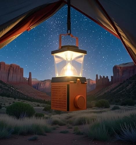 Salt Water Lamp - No Battery Needed, 350LM Brightness, 120-150 Hours Continuous Light, Portable LED Lantern for Fishing, Camping, Yoga & Home Use - FCC, RoHS , CE, Certified thumbnail 6