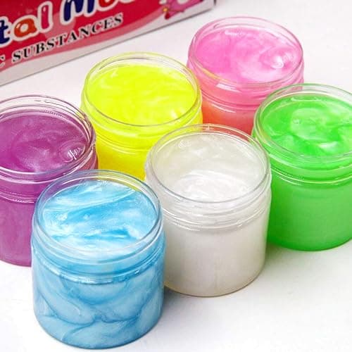 TUZAZO 12 Pack 6 Oz Plastic Containers Small Jars with White Lids | BPA Free, Empty Round Clear, Slime Containers, Cosmetic Containers, For Makeups, Lotions, Body Butters, Sugar Scrubs thumbnail 6