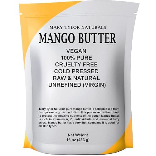 Mary Tylor Naturals Mango Butter 1 lb Cold Pressed, Unrefined,Raw Pure Mango Butter — thumbnail 6