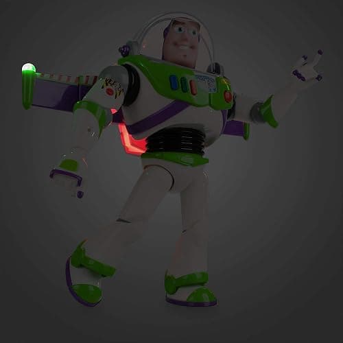 Disney Store Official Buzz Lightyear Interactive Talking Action Figure from Toy Story, Features 10+ English Phrases, Interacts with Other Figures and Toys thumbnail 2