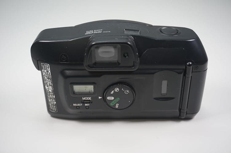 Canon Sure Shot 80 Tele SAF 35mm Film Camera w/ Canon 38-80mm Lens (Black) thumbnail 4