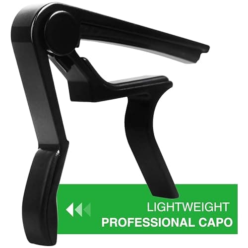 Guitar Capo, 6-String Acoustic & Electric Guitar Capo,Capo for acoustic guitar(Black) thumbnail 7
