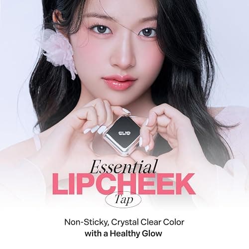 CLIO Essential Lip & Cheek Tap, Easy to Use, Glides on Effortlessly, Non-Greasy, Travel-Sized Creamy & Blendable Color For Lips & Cheeks (02 BUNNY FLUSH, One Size) thumbnail 2
