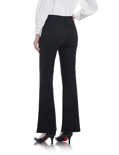 Tapata Women's 28''/30''/32''/34'' Stretchy Bootcut Dress Pants with Pockets Tall, Petite, Regular for Office Work Business thumbnail 2