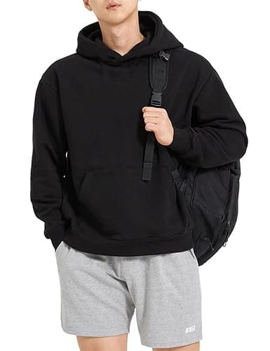 PAODIKUAI Men Hoodie Sweatshirt Loose Fit Fashion Pullover Hoodie Casual Long Sleeve Hooded Sweatshirt with Pocket thumbnail 2