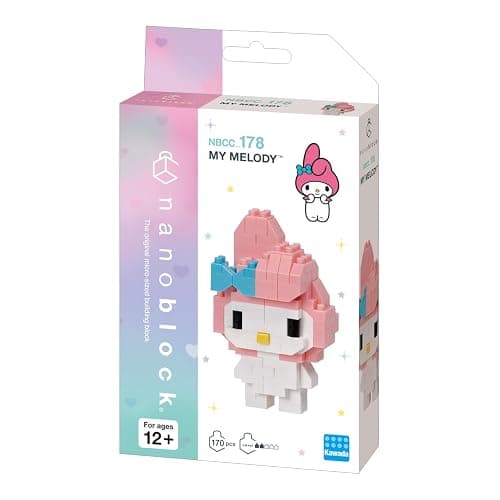 nanoblock - Sanrio - My Melody ver. 2, Character Collection Series Building Kit thumbnail 3