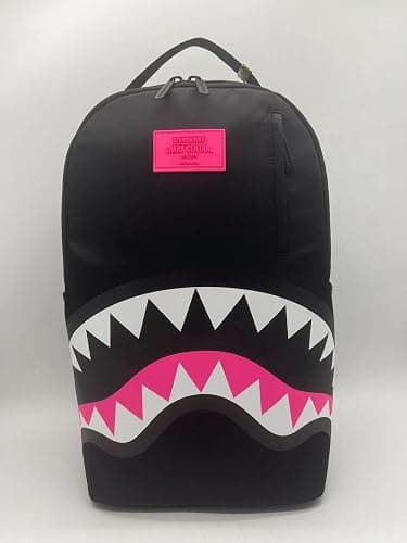 Sprayground SHARK CENTRAL NYLON BLACK PINK' of ASIN 'B0FDGYKSSS thumbnail 2