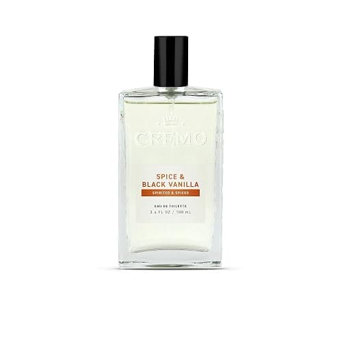 Cremo Cologne For Men - Spice & Black Vanilla Mens Cologne Spray, An Explosion of Vibrant Spices, Dark Woods and Black Vanilla, Multi-Layered Signature Men's Fragrances, 3.4 Fl Oz - Image 1