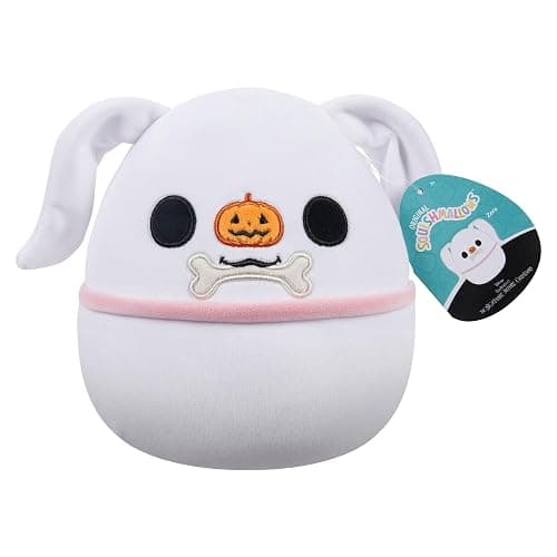 Squishmallows Original Disney's The Nightmare Age 3+ Before Christmas Zero Holding Bone Little Plush thumbnail 5