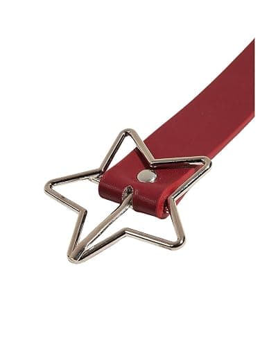 Floerns Y2K Punk PU Leather Belt for Women Star Pattern Buckle Belt for Jeans Dress thumbnail 4