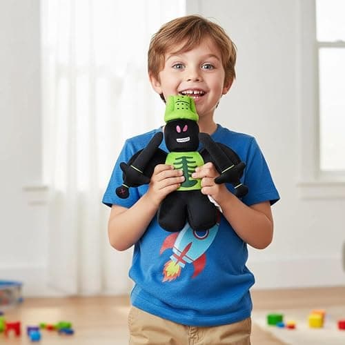 GUUZOGG 11 Inch 1x1x1x1 Plush Toy with Detachable Sword, Adorable Killer Stuffed Animal Doll for Fans, Collectible Gift for Kids Boys Girls and Adults thumbnail 7