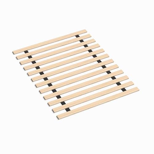 Mayton, 0.68-Inch Horizontal Wooden Bunkie Board/Bed Slats, Enhance Mattress Support, Twin XL(39"), Beige - Image 1
