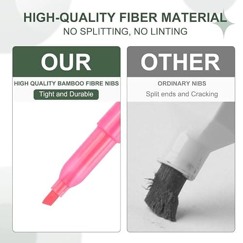 PATIKIL Pink Highlighter, 6 Pack High Lighters No Bleeds Highliters Pens Neon Clear View Bright Quick Dry Pocket Marker Pen Sticks Chisel Tip Cute for Books Office Adults Classroom thumbnail 4
