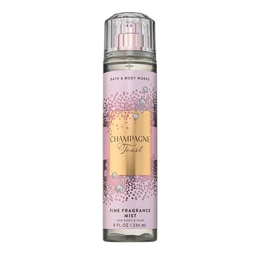 Bath & Body Works Champagne Toast Fine Fragrance Mist, Body Spray & Perfume for Women, Long-Lasting Personal Fragrance, Bubbly Champagne and Sparkling Berry Scent, 8 fl oz - 1 Pack - Image 1