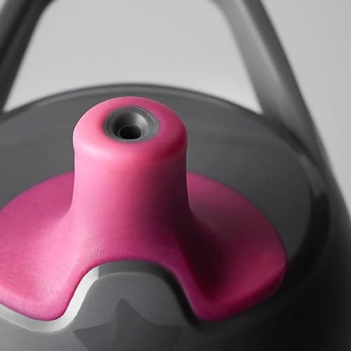 Tommee Tippee Insulated Sportee Bottle, 9oz, 12+ Months, Trainer Sippy Cup for Toddlers, Spill-Proof, Easy to Hold Handle, Pink & Mint, Pack of 2 thumbnail 7