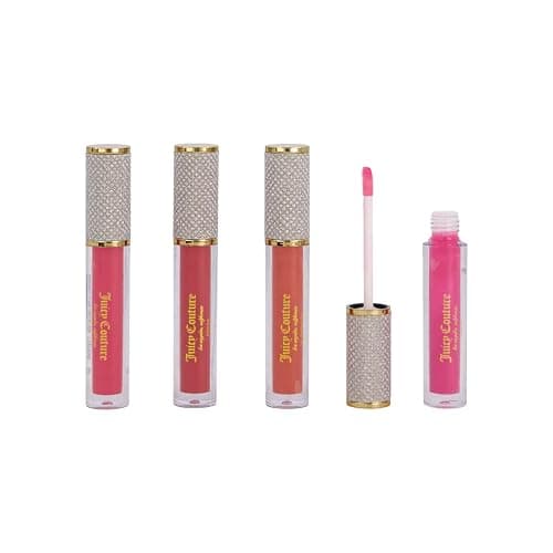 Juicy Couture 4 Pack Luxurious Lip Gloss Set – Berry, Cocoa, Clementine, & Watermelon thumbnail 6
