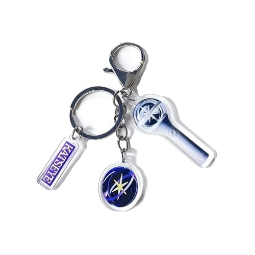 IQIC Katseye Merch Keychain Acrylic Lightstick Keyring Charm Pendant Backpack Accessories Concert Merch for Fans Gifts - Image 1