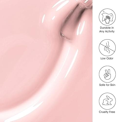 Beautpal Nude Gel Polish Set, 6pcs Jelly Gel Polish Nude Pink Neutral Color Translucent Gel Nail Kits for Salon Gel Manicure and Nail Art DIY at Home 8ml J05 thumbnail 5