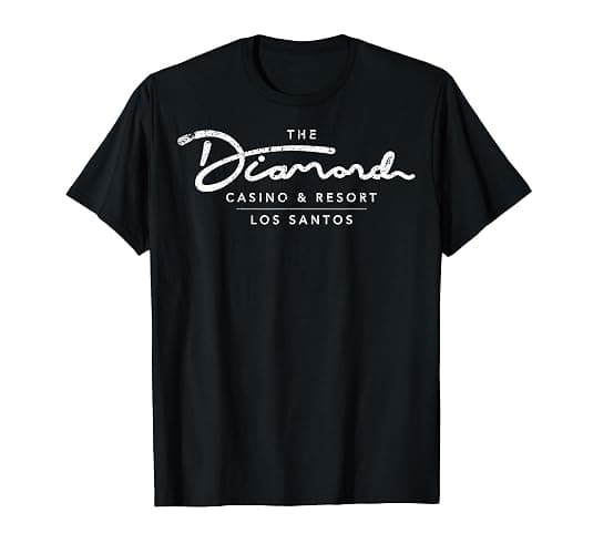 Vintage The Diamond Casino T-Shirt - Image 1