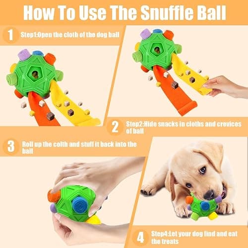Dog Snuffle Ball-Interactive Puzzle  thumbnail 4
