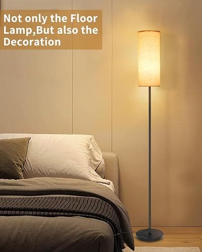 LEAZZLE Lampadaire sur Pied Salon,2700K-5500K Température de Couleur&Gradation Continue,Lampe pied LED moderne,Lampadaire Salon Dimmable avec Synchronisation Musicale pour Chambre,Étudier,Bureau thumbnail 7